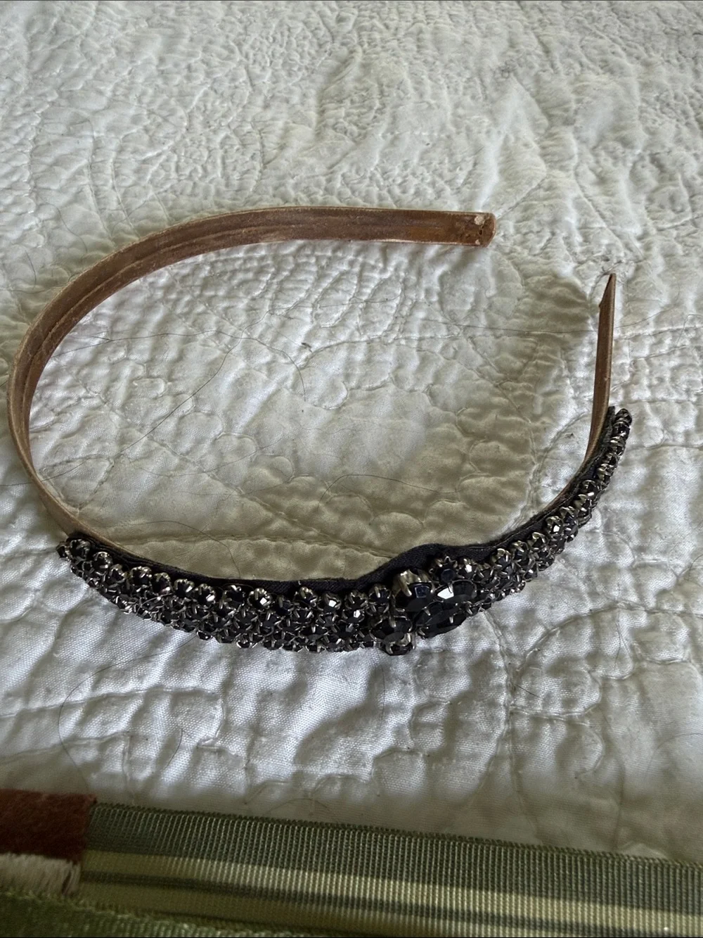 Free People (the green stretchy is JCREW) Hair Accessory Set